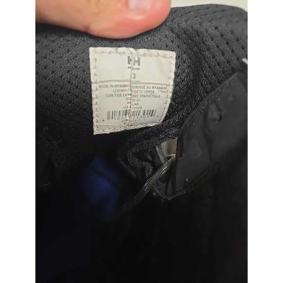 Helly Hansen Men's 6” FreshTech Steel Toe Work Boots HHS232001 Black Size 13M - Picture 4 of 8